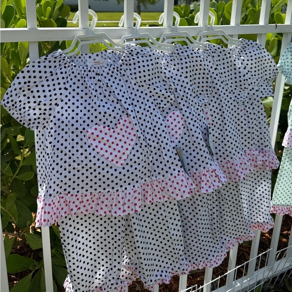 Two piece toddler sets with binky holder. Custom made - Picture 2 of 13